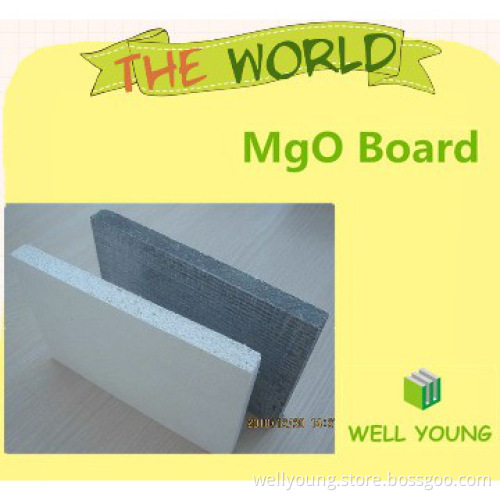 Fireproof white and grey MGO board